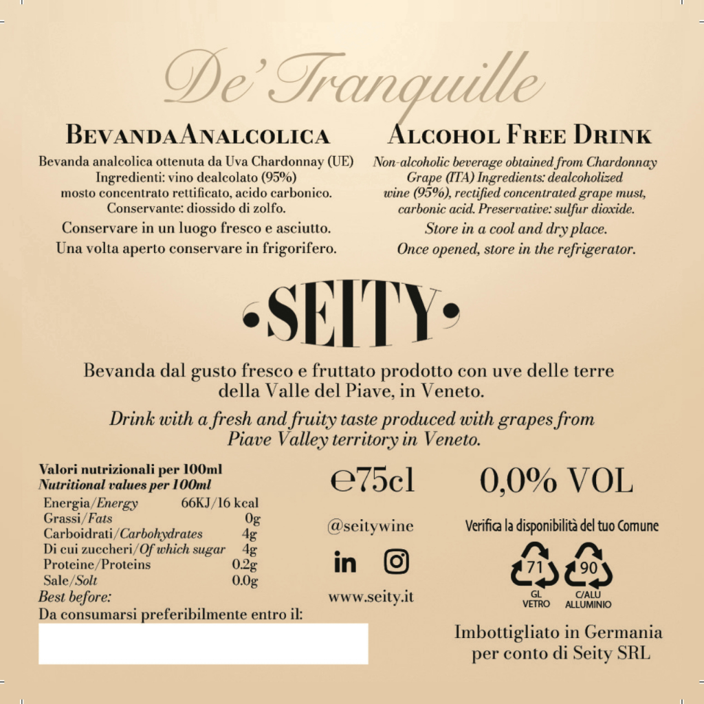 De' Tranquille - Box da tre Bottiglie